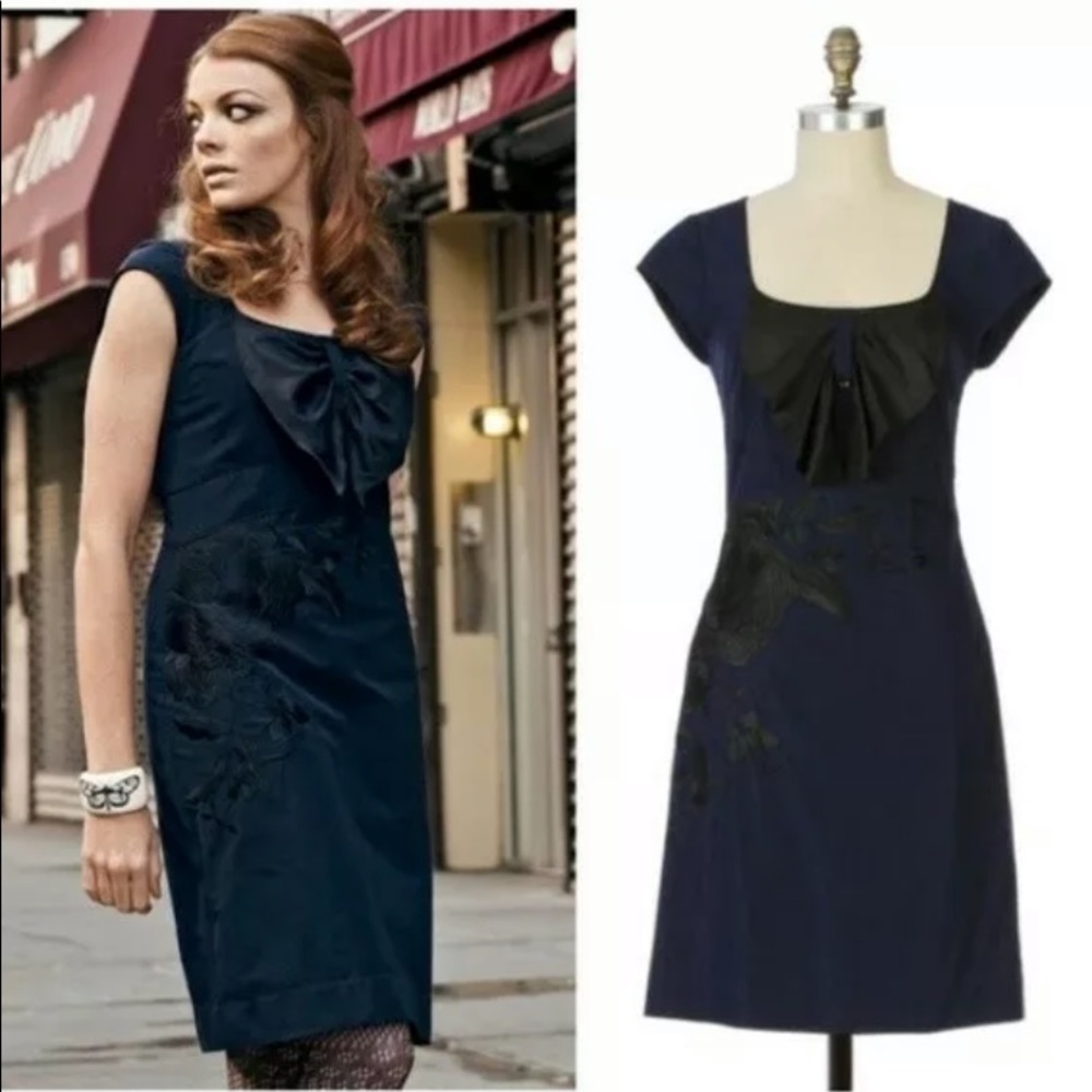 Floreat Sunless Skies Floral Embroidered Dress - Picture 2 of 10